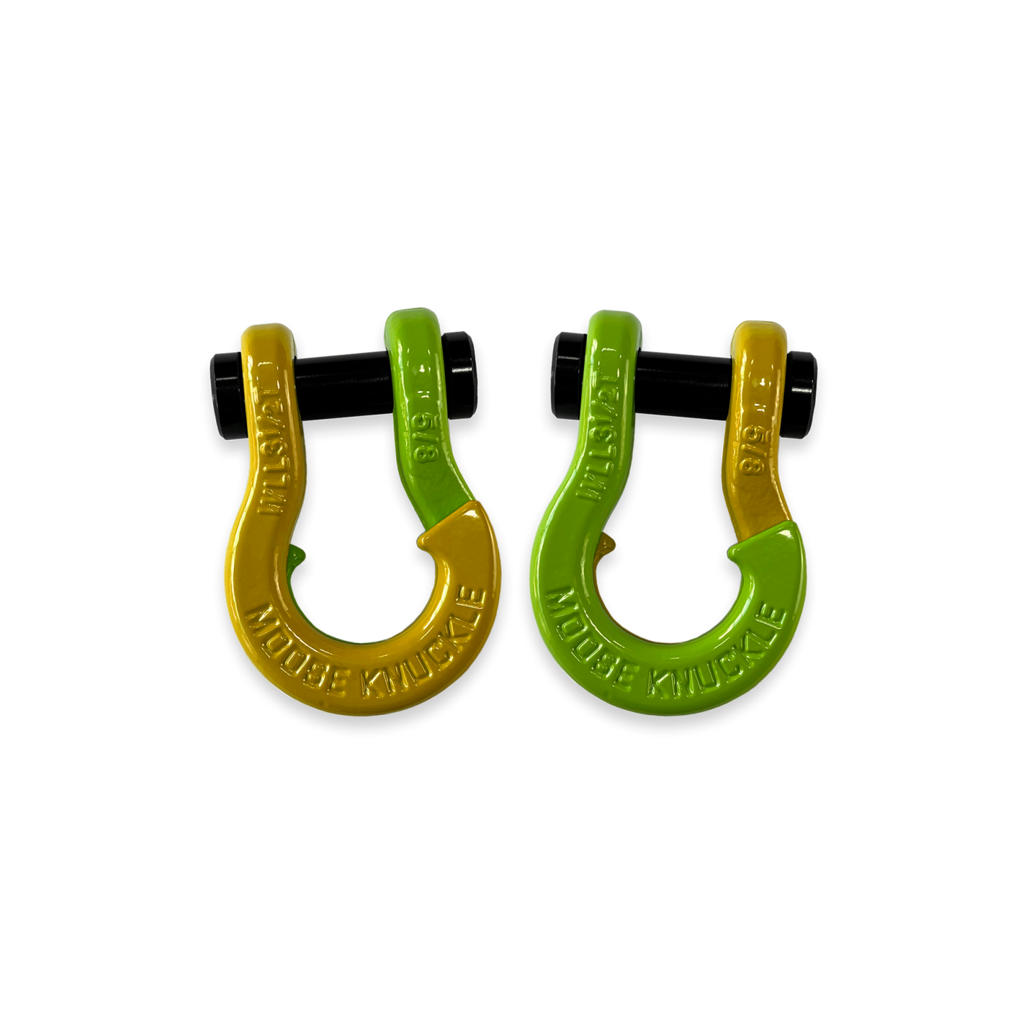 Jowl Split Shackle 5/8 Detonator Yellow Moose Knuckle Offroad