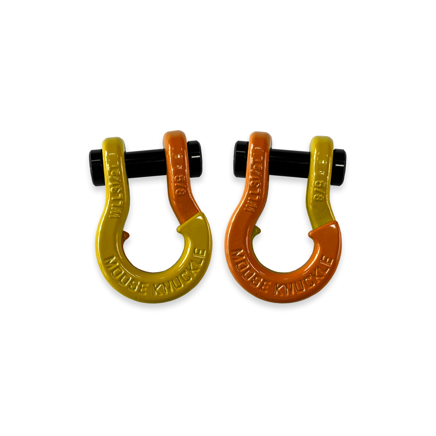Jowl Split Shackle 5/8 Detonator Yellow Moose Knuckle Offroad