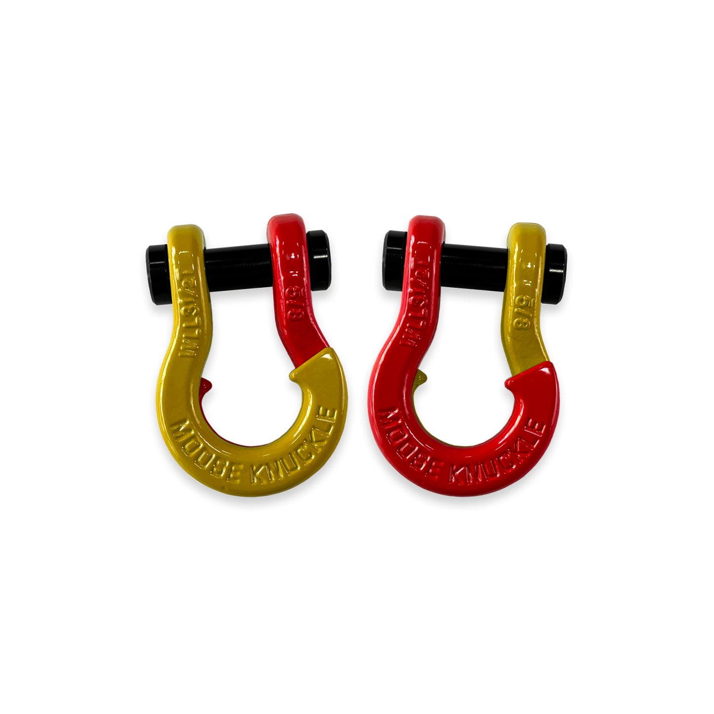 Jowl Split Shackle 5/8 Detonator Yellow Moose Knuckle Offroad