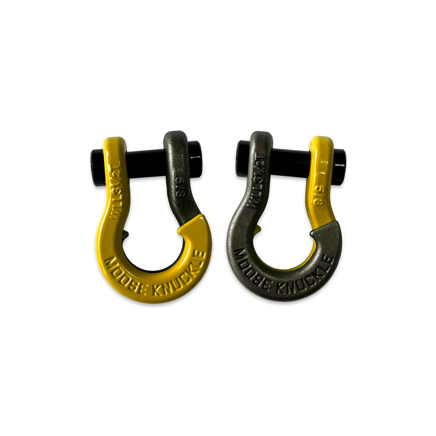 Jowl Split Shackle 5/8 Detonator Yellow Moose Knuckle Offroad
