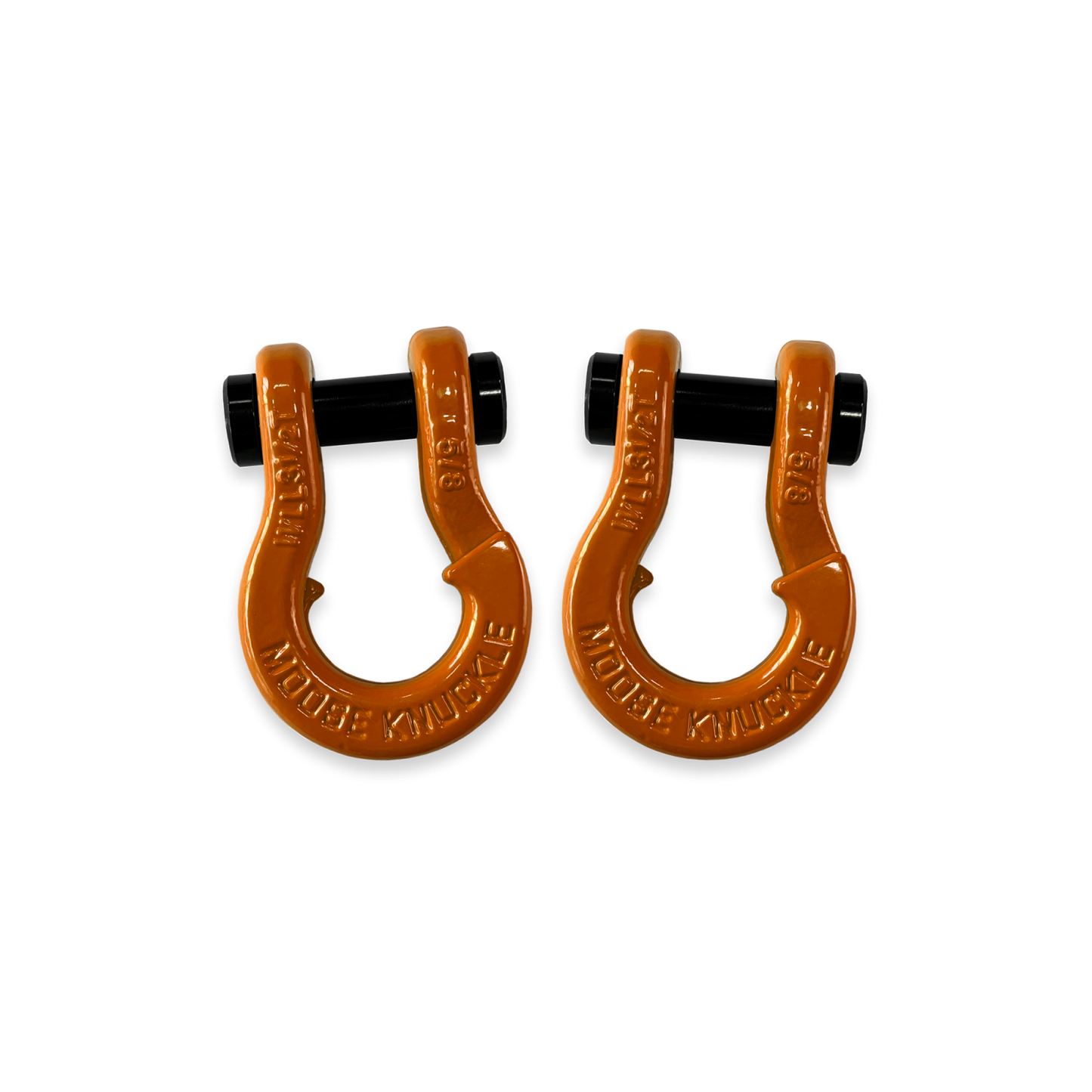 Jowl Split Shackle 5/8 Obscene Orange Moose Knuckle Offroad
