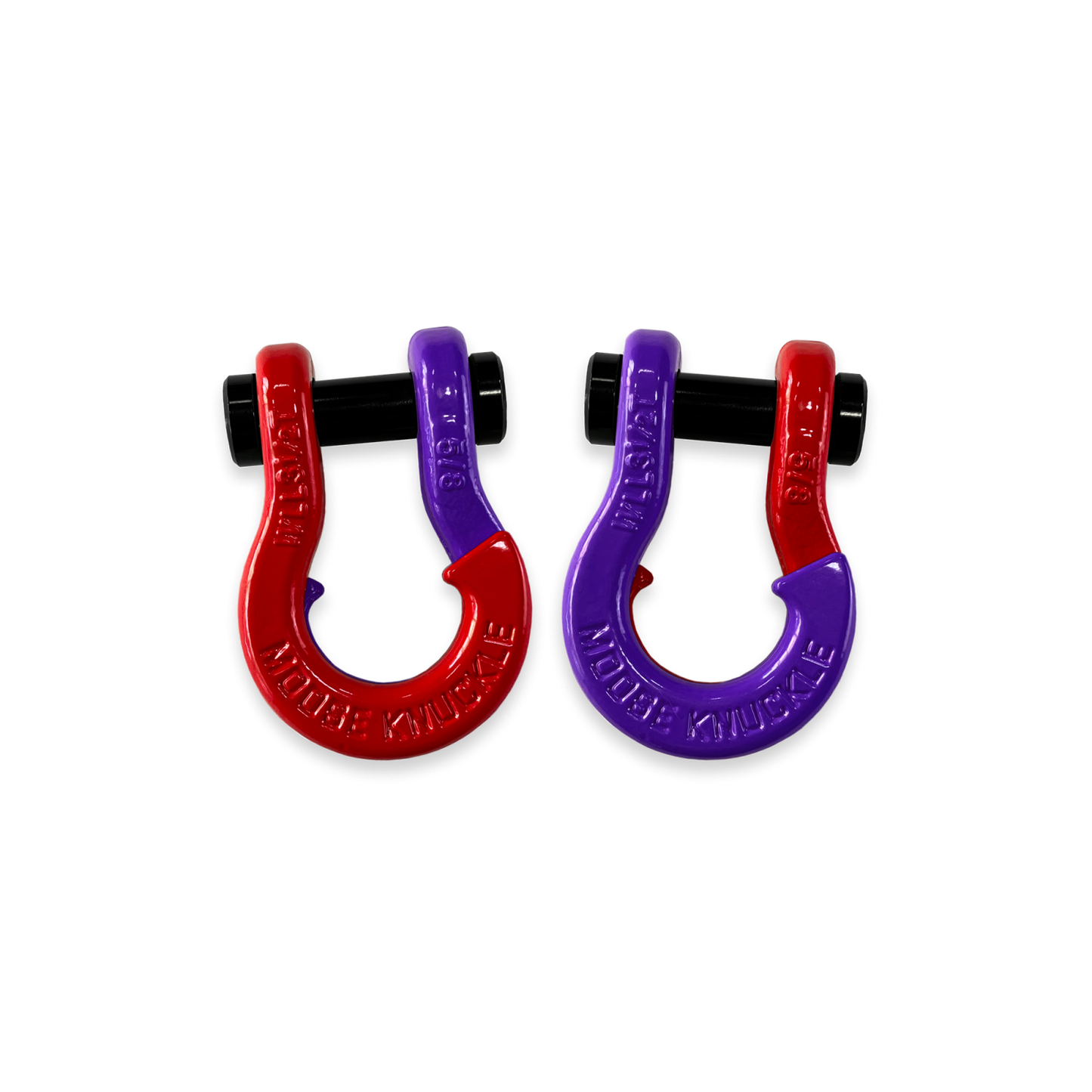 Jowl Split Shackle 5/8 Flame Red Moose Knuckle Offroad