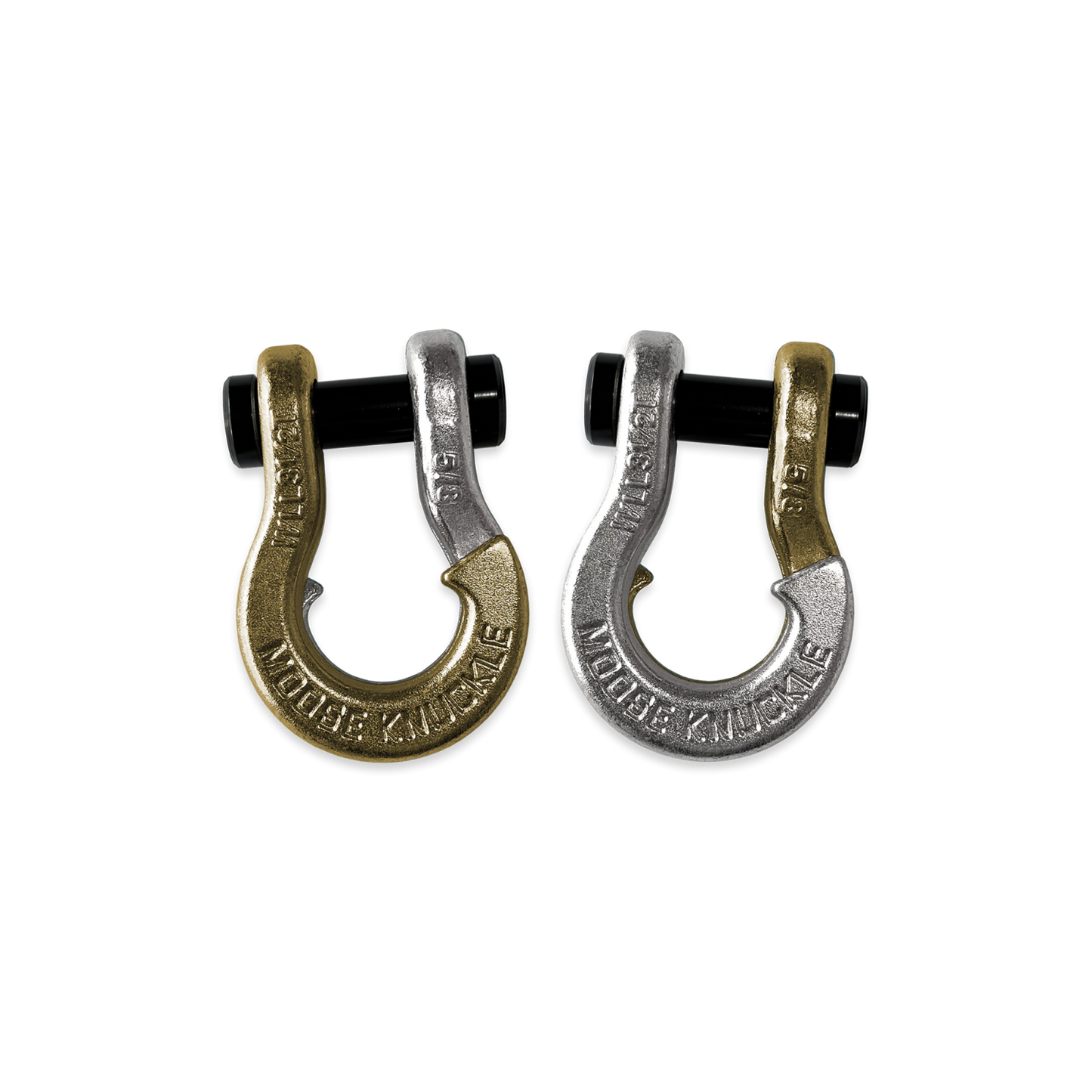 Jowl Split Shackle 5/8 Brass Knuckle Moose Knuckle Offroad