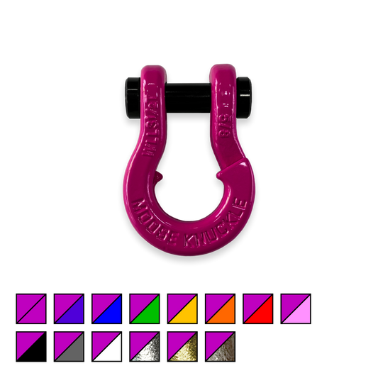 Jowl Split Shackle 5/8 Pogo Pink Moose Knuckle Offroad