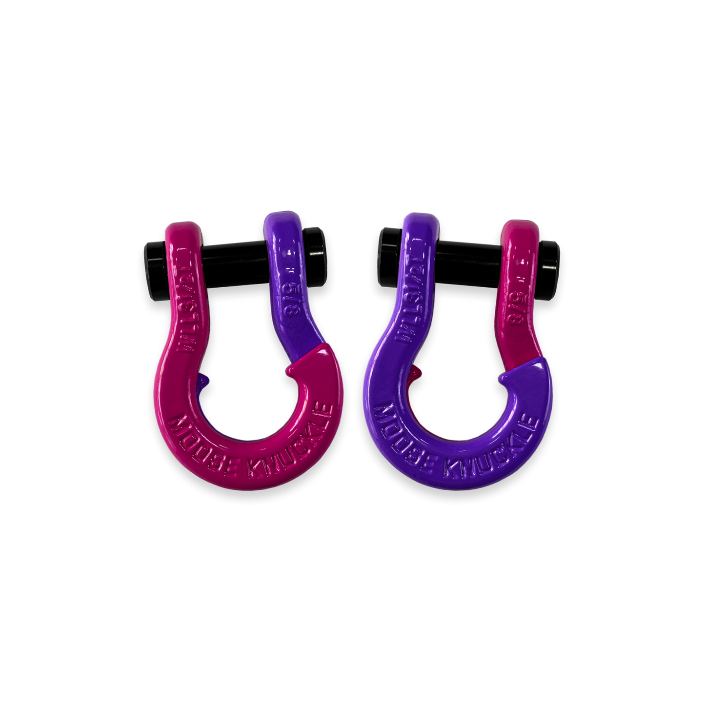 Jowl Split Shackle 5/8 Pogo Pink Moose Knuckle Offroad
