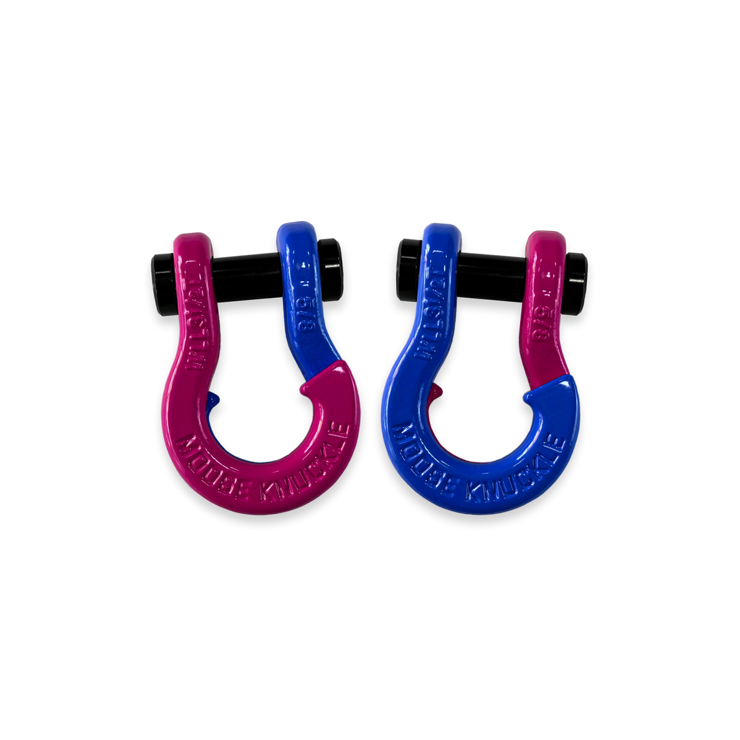 Jowl Split Shackle 5/8 Pogo Pink Moose Knuckle Offroad