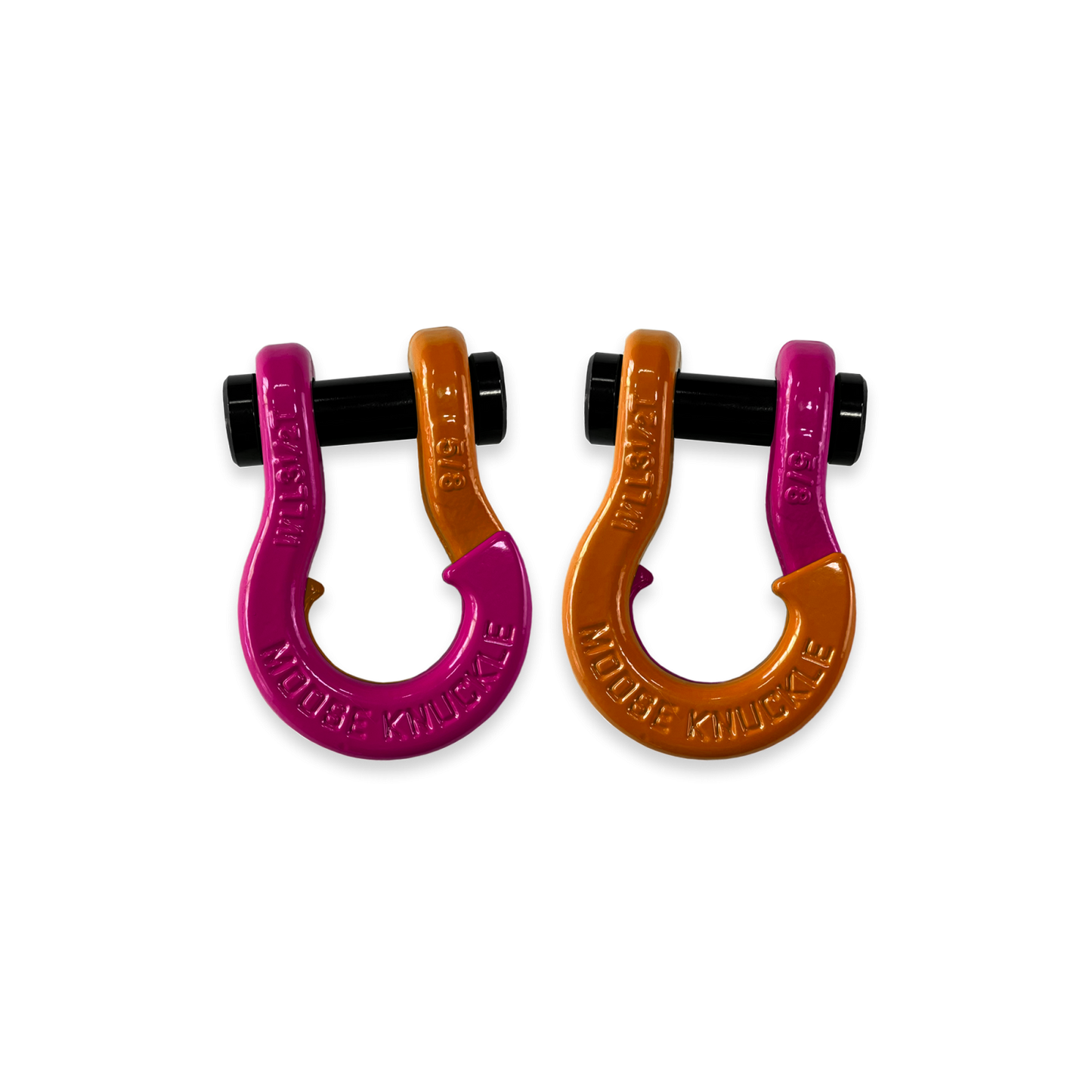Jowl Split Shackle 5/8 Pogo Pink Moose Knuckle Offroad