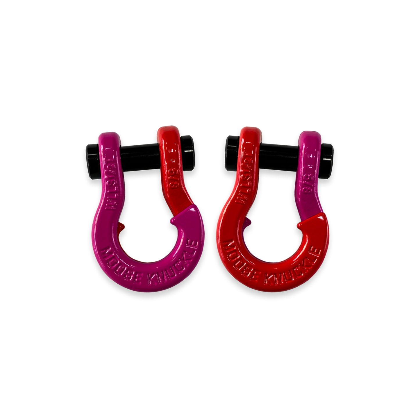 Jowl Split Shackle 5/8 Pogo Pink Moose Knuckle Offroad