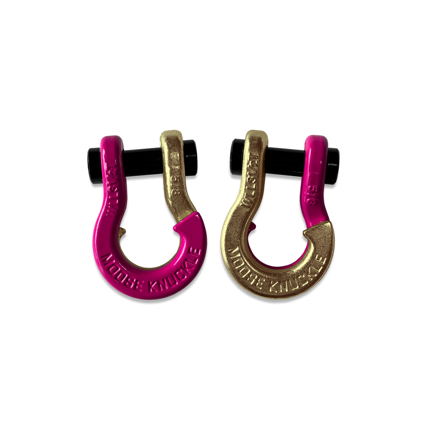 Jowl Split Shackle 5/8 Pogo Pink Moose Knuckle Offroad