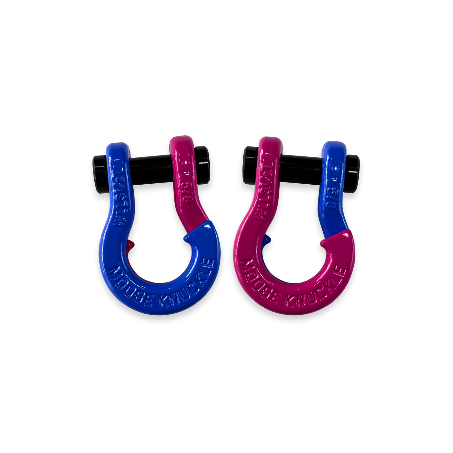 Jowl Split Shackle 5/8 Blue Balls Moose Knuckle Offroad