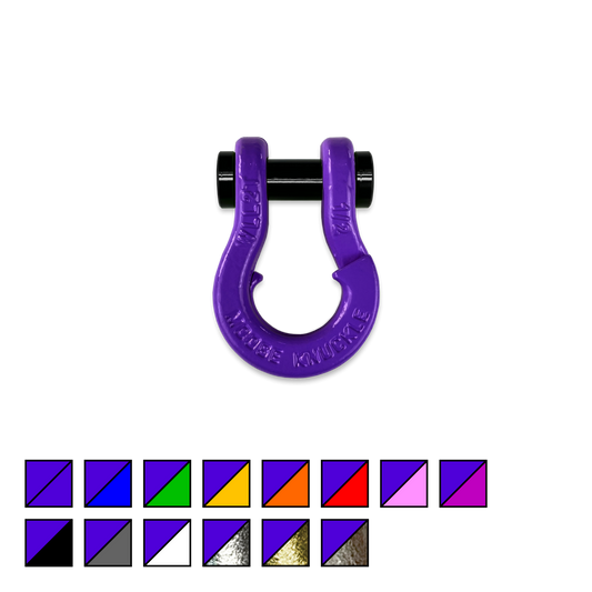 Jowl SxS Recovery Split Shackle 1/2 Grape Escape Moose Knuckle Offroad