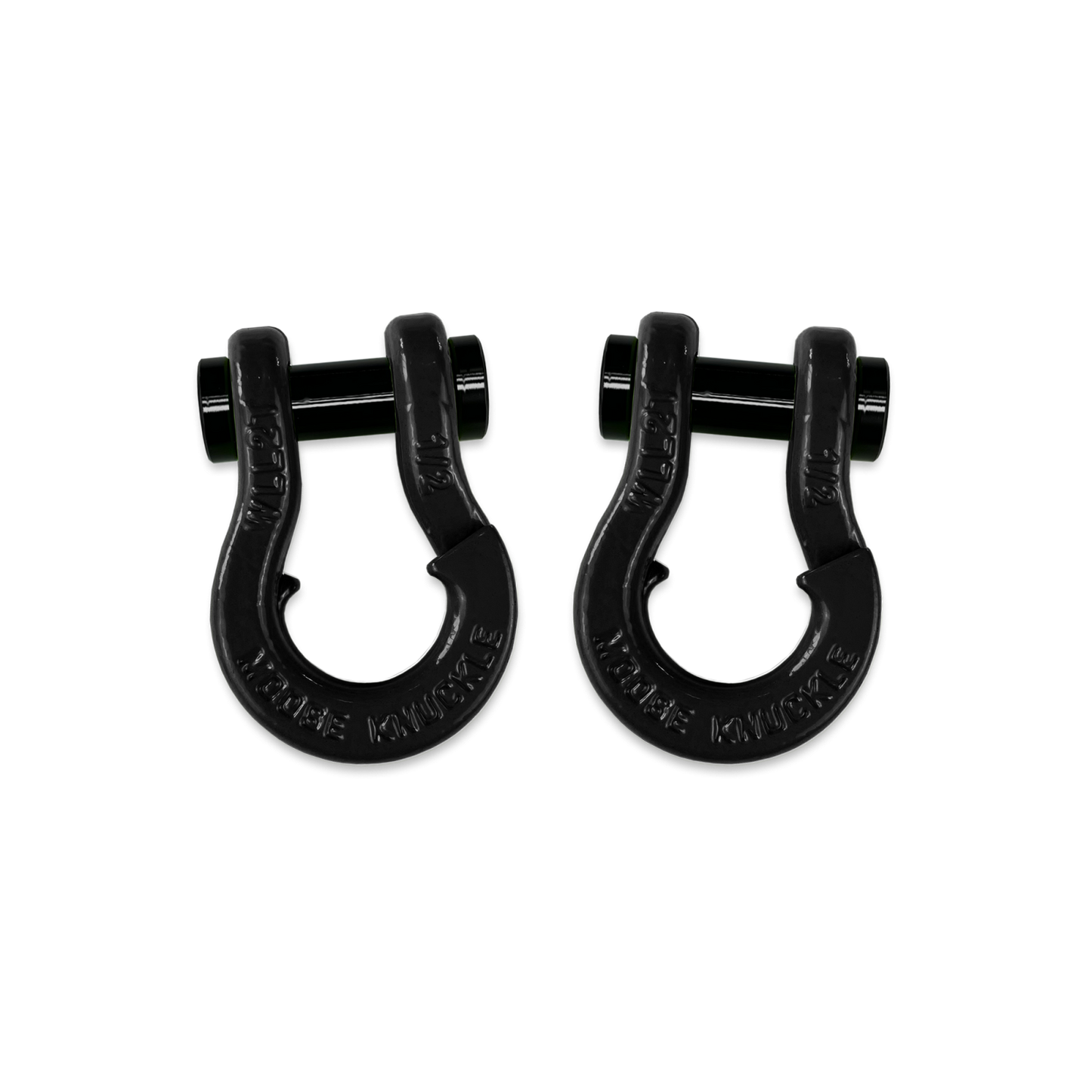 Jowl SxS Recovery Split Shackle 1/2 Black Hole Moose Knuckle Offroad