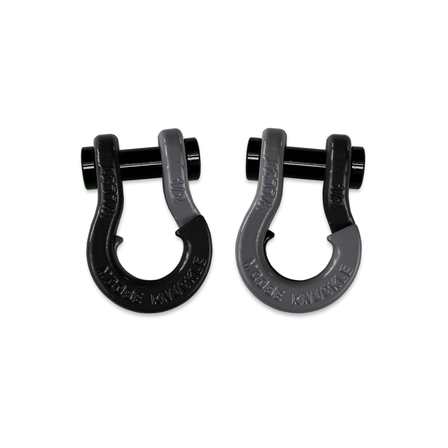 Jowl SxS Recovery Split Shackle 1/2 Black Hole Moose Knuckle Offroad