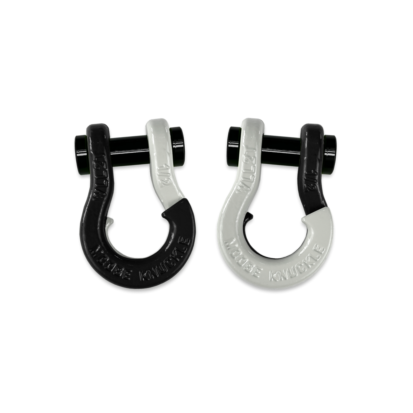 Jowl SxS Recovery Split Shackle 1/2 Black Hole Moose Knuckle Offroad