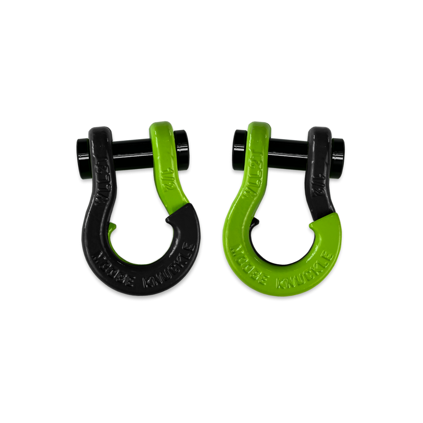 Jowl SxS Recovery Split Shackle 1/2 Black Hole Moose Knuckle Offroad