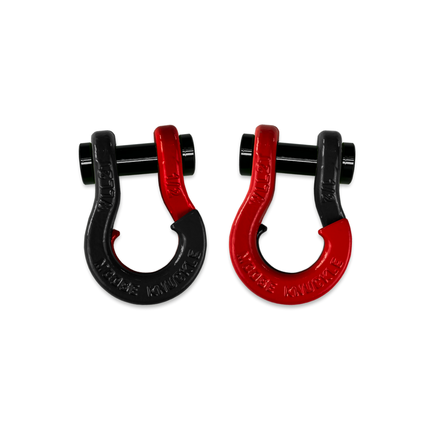 Jowl SxS Recovery Split Shackle 1/2 Black Hole Moose Knuckle Offroad