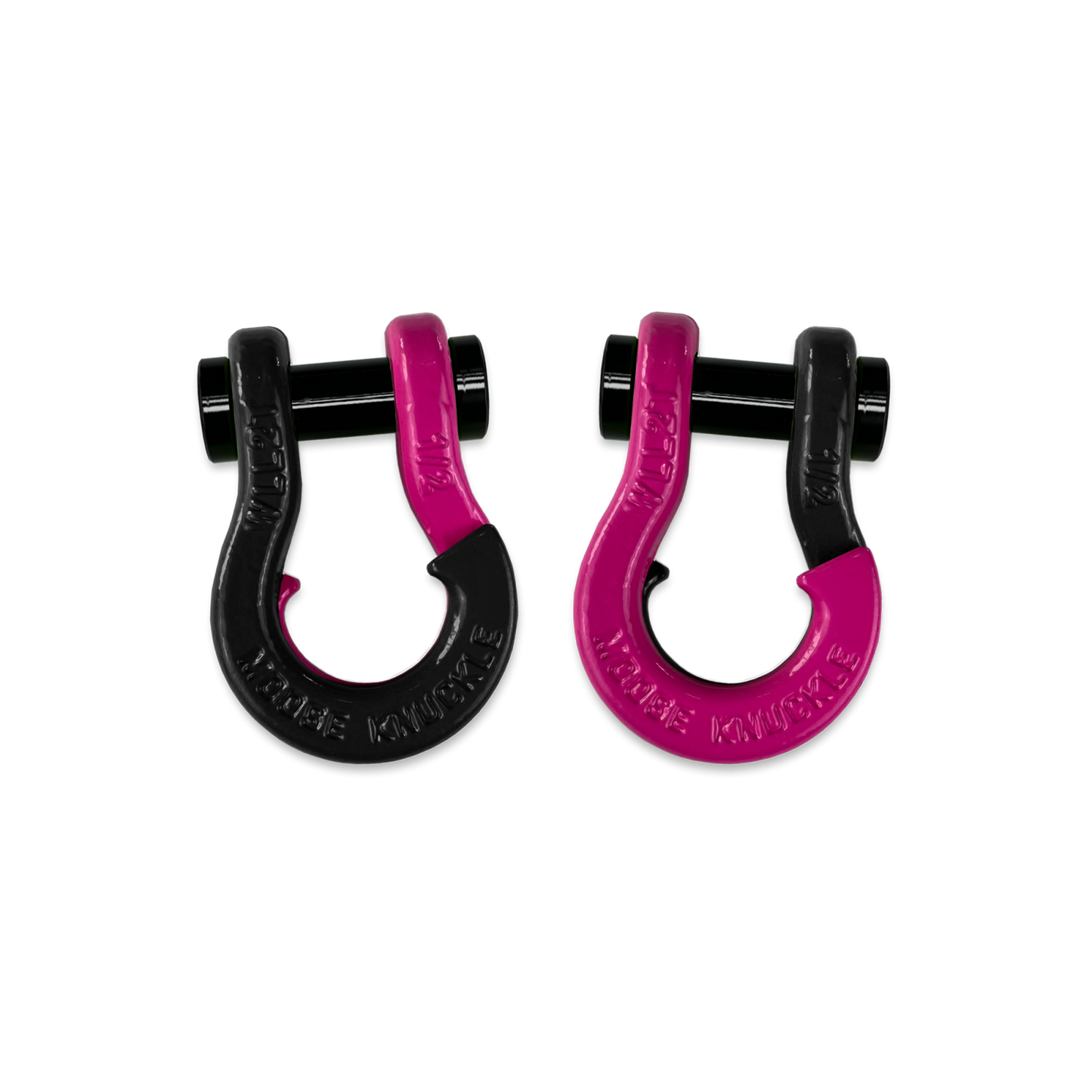 Jowl SxS Recovery Split Shackle 1/2 Black Hole Moose Knuckle Offroad