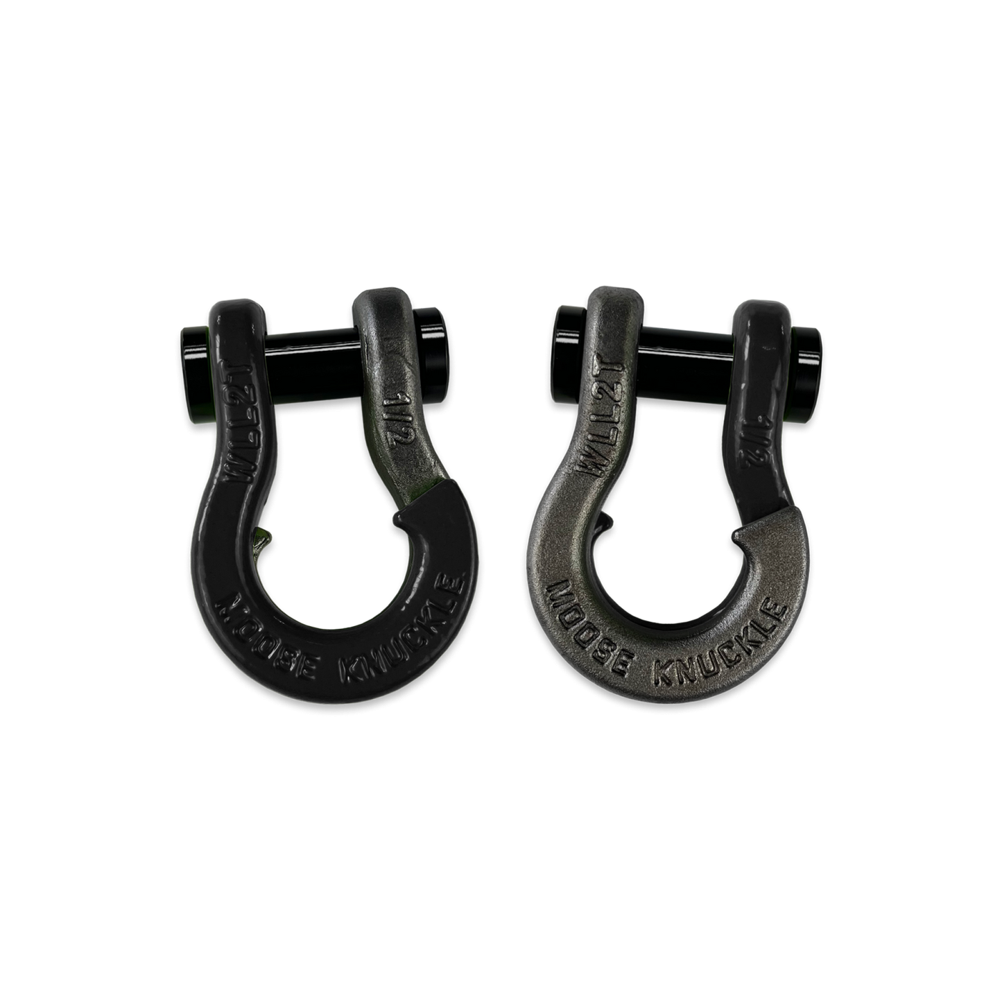 Jowl SxS Recovery Split Shackle 1/2 Black Hole Moose Knuckle Offroad