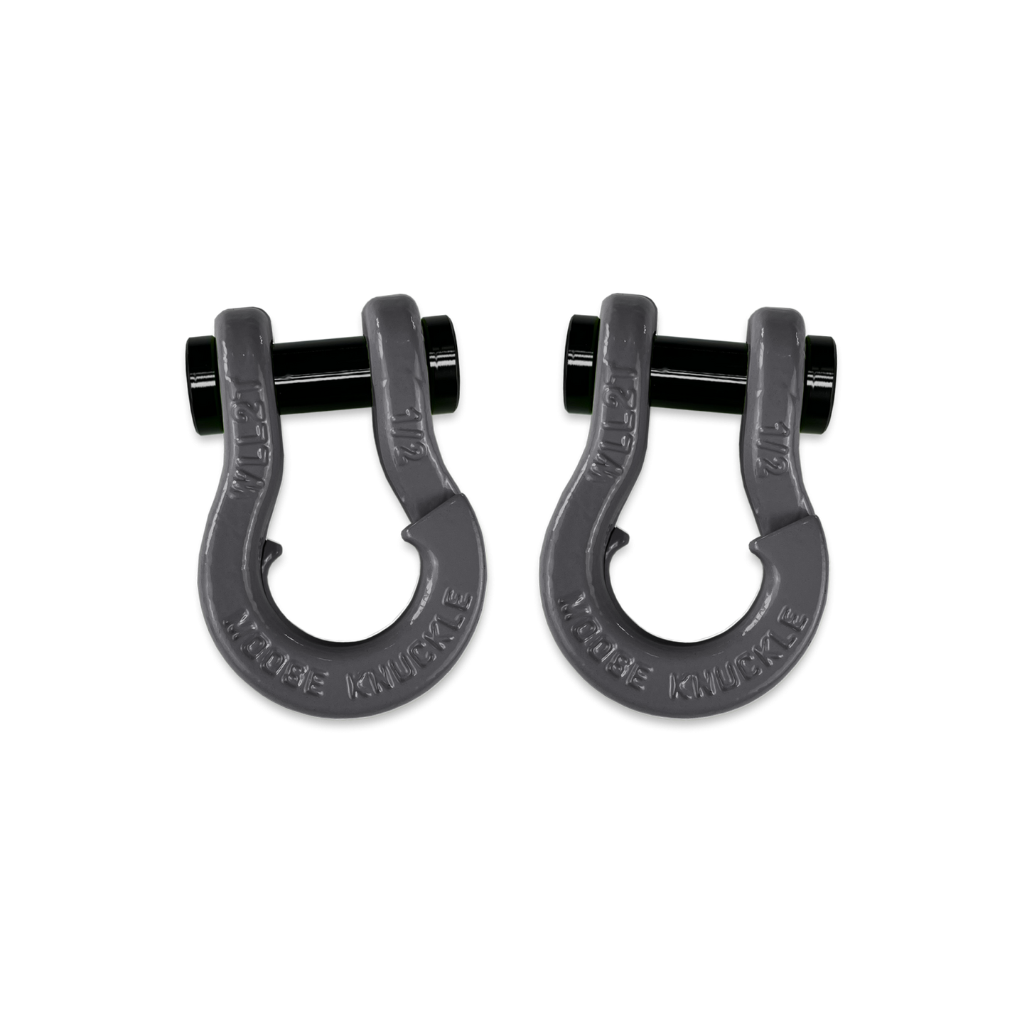 Jowl SxS Recovery Split Shackle 1/2 Gun Gray Moose Knuckle Offroad