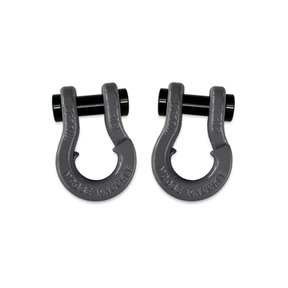 Jowl SxS Recovery Split Shackle 1/2 Gun Gray Moose Knuckle Offroad