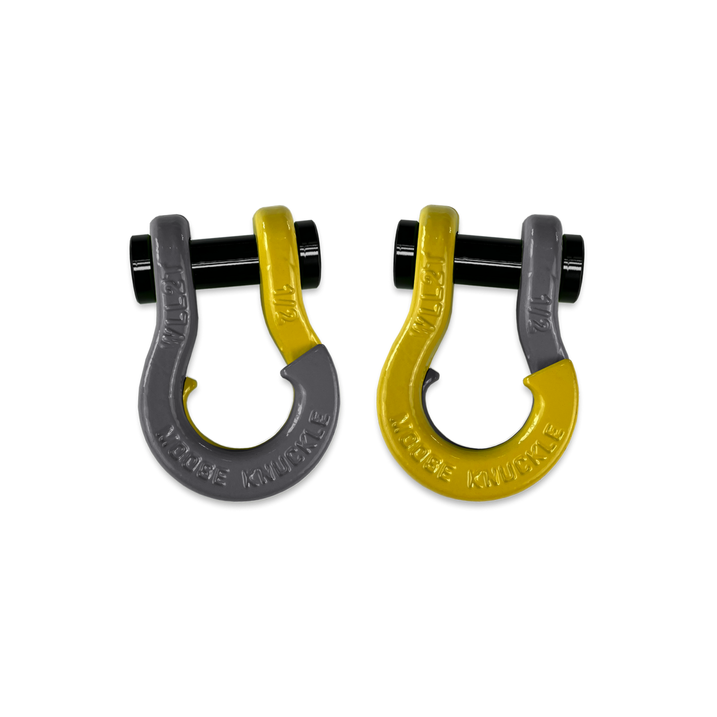 Jowl SxS Recovery Split Shackle 1/2 Gun Gray Moose Knuckle Offroad