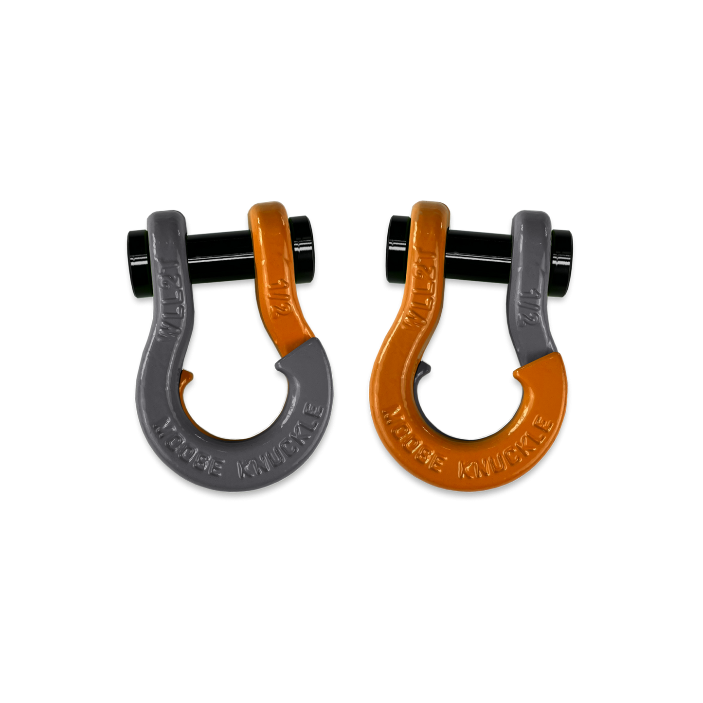 Jowl SxS Recovery Split Shackle 1/2 Gun Gray Moose Knuckle Offroad