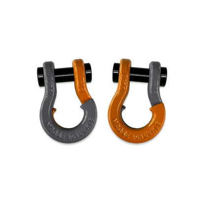 Jowl SxS Recovery Split Shackle 1/2 Gun Gray Moose Knuckle Offroad
