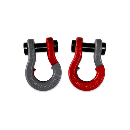 Jowl SxS Recovery Split Shackle 1/2 Gun Gray Moose Knuckle Offroad