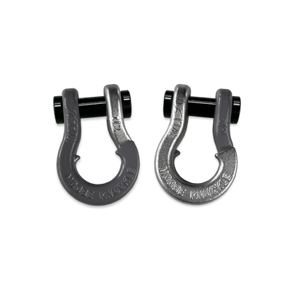 Jowl SxS Recovery Split Shackle 1/2 Gun Gray Moose Knuckle Offroad