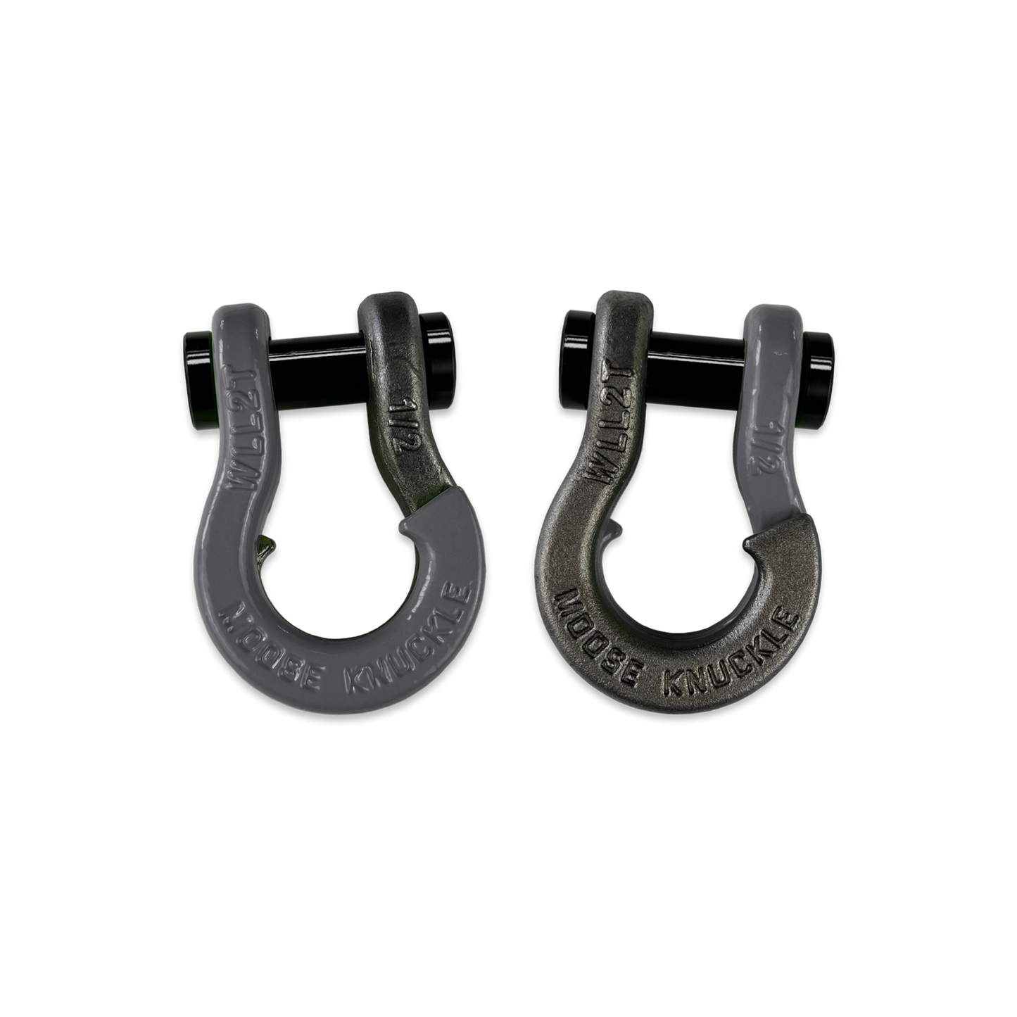Jowl SxS Recovery Split Shackle 1/2 Gun Gray Moose Knuckle Offroad