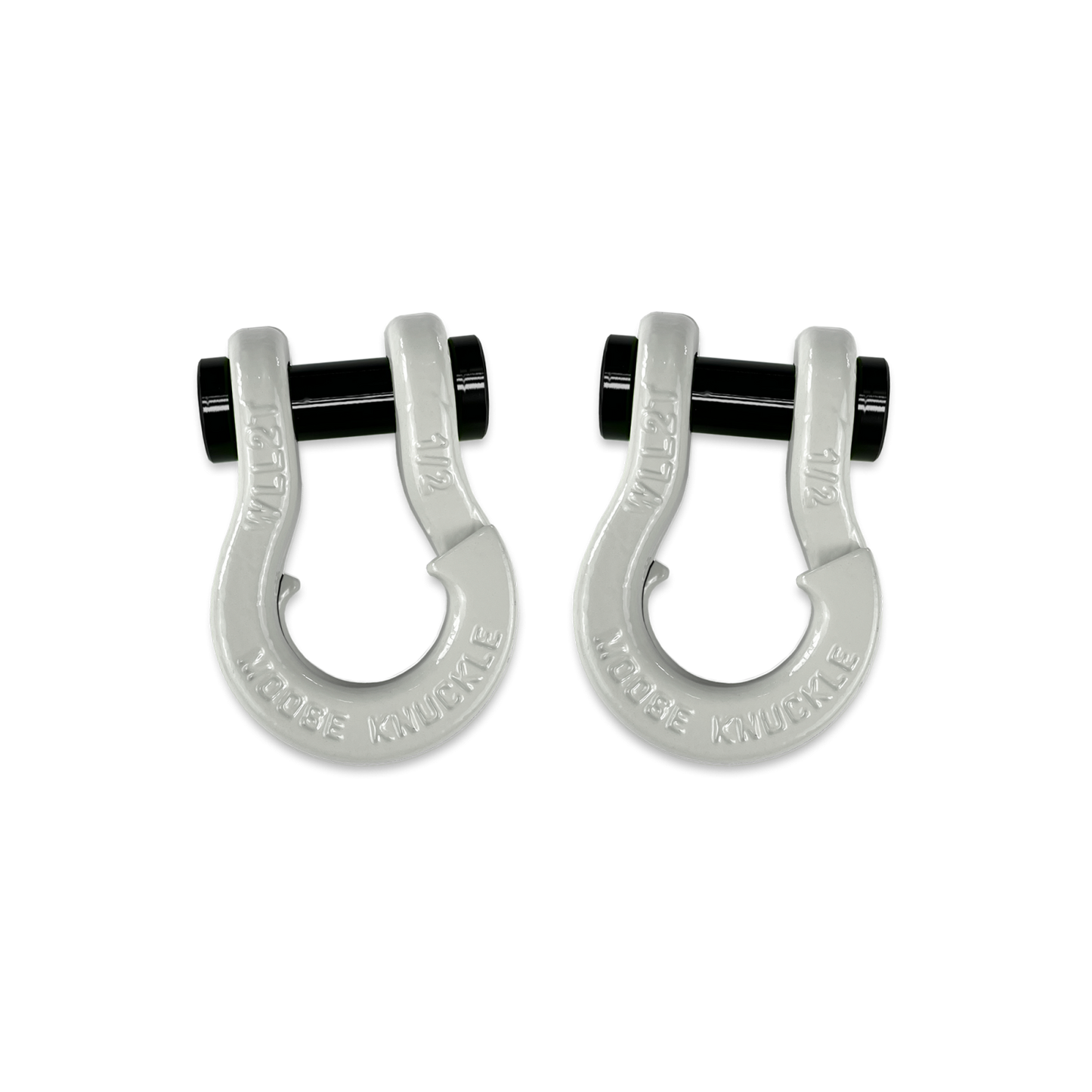 Jowl SxS Recovery Split Shackle 1/2 Pure White Moose Knuckle Offroad
