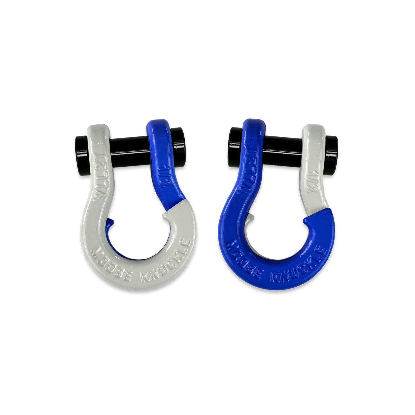 Jowl SxS Recovery Split Shackle 1/2 Pure White Moose Knuckle Offroad