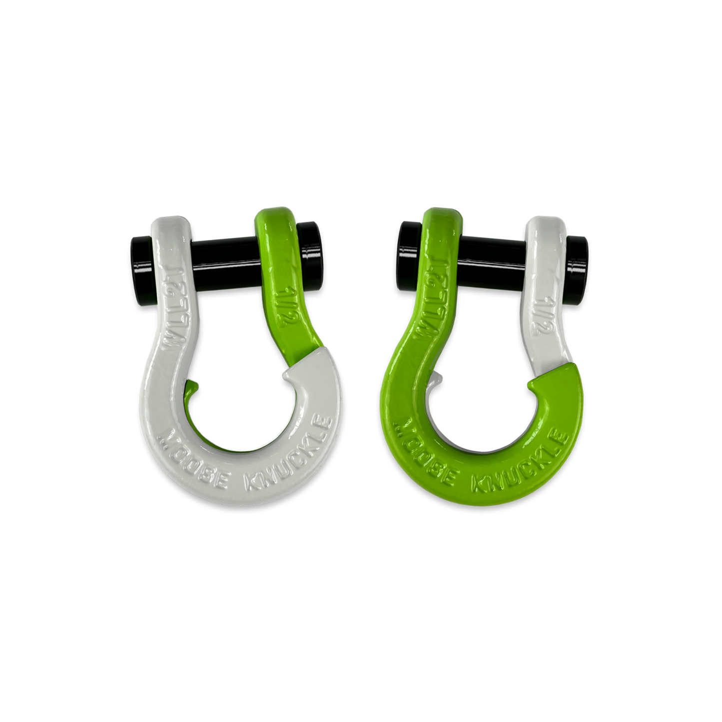 Jowl SxS Recovery Split Shackle 1/2 Pure White Moose Knuckle Offroad