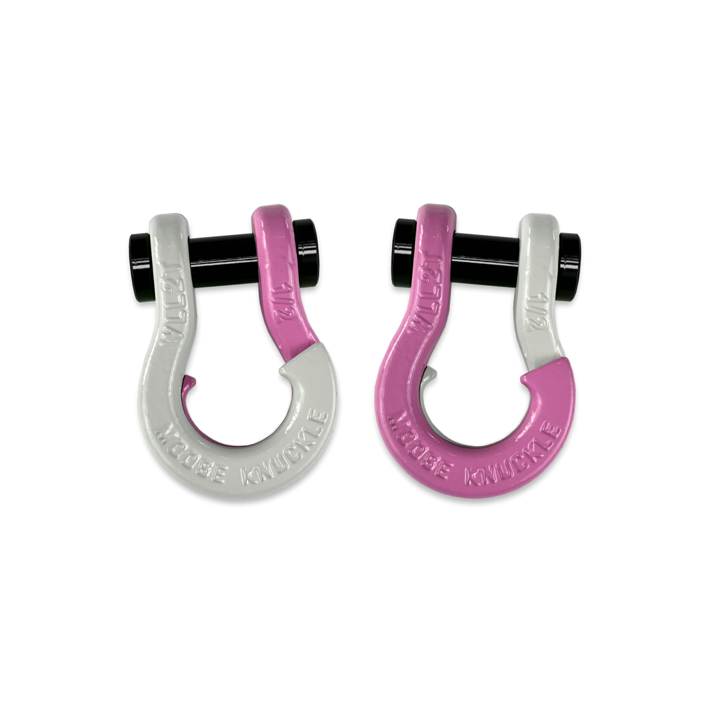 Jowl SxS Recovery Split Shackle 1/2 Pure White Moose Knuckle Offroad