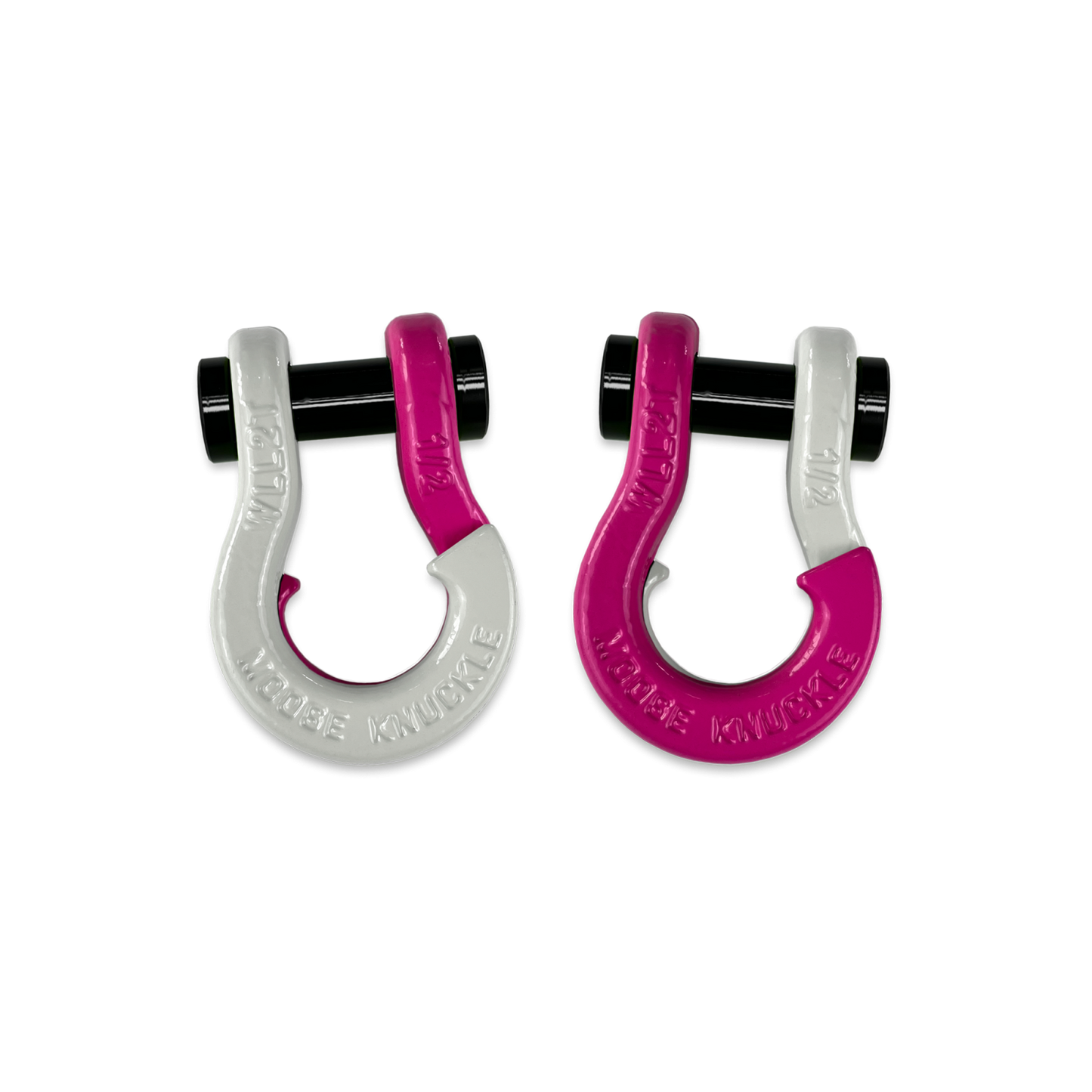 Jowl SxS Recovery Split Shackle 1/2 Pure White Moose Knuckle Offroad