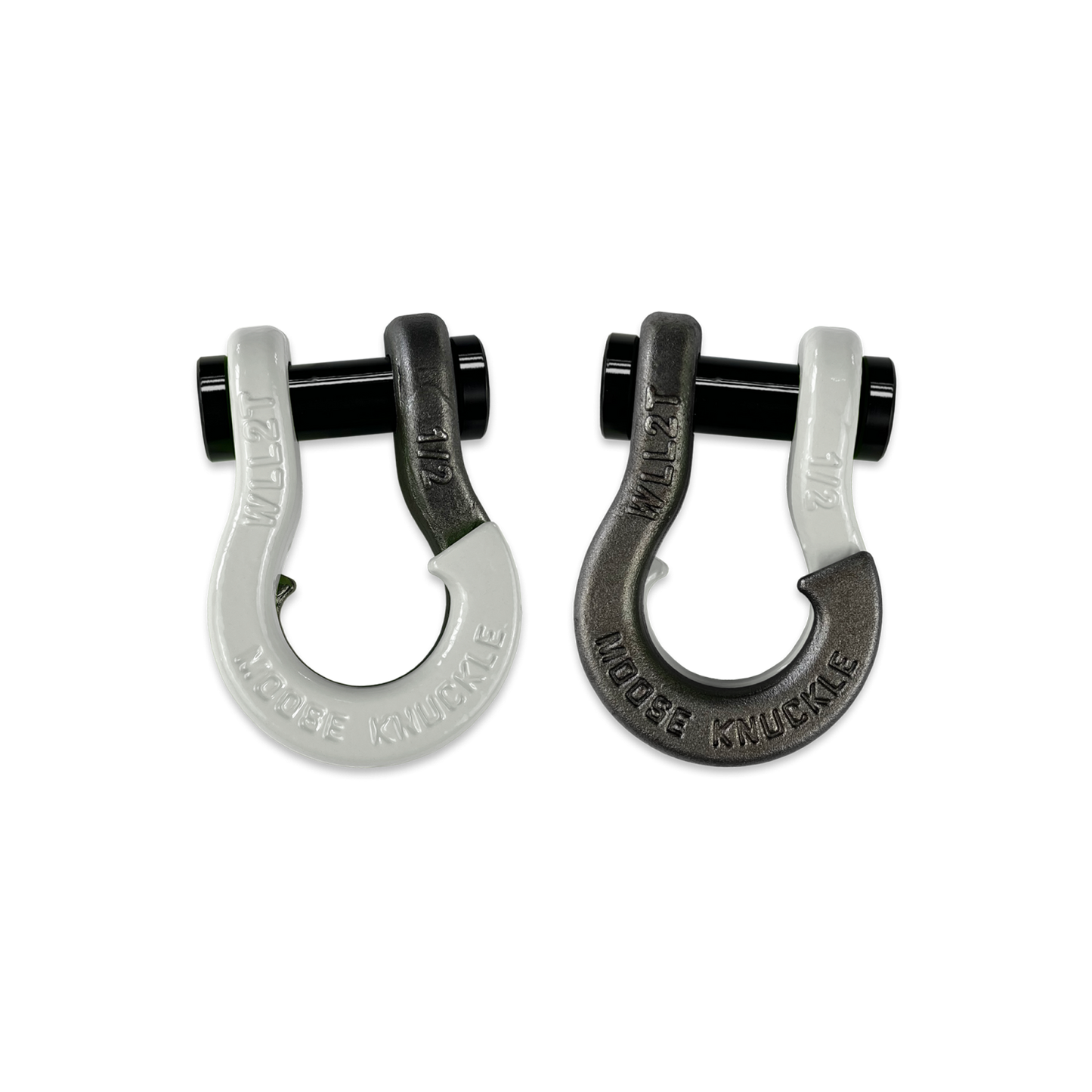 Jowl SxS Recovery Split Shackle 1/2 Pure White Moose Knuckle Offroad
