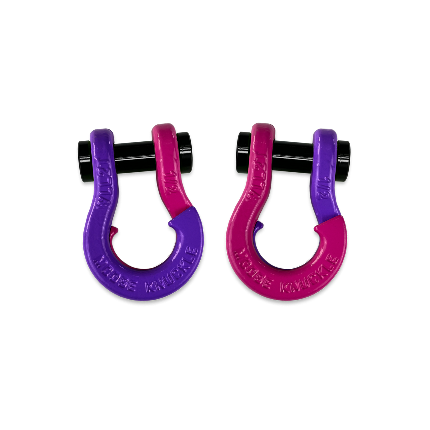 Jowl SxS Recovery Split Shackle 1/2 Grape Escape Moose Knuckle Offroad
