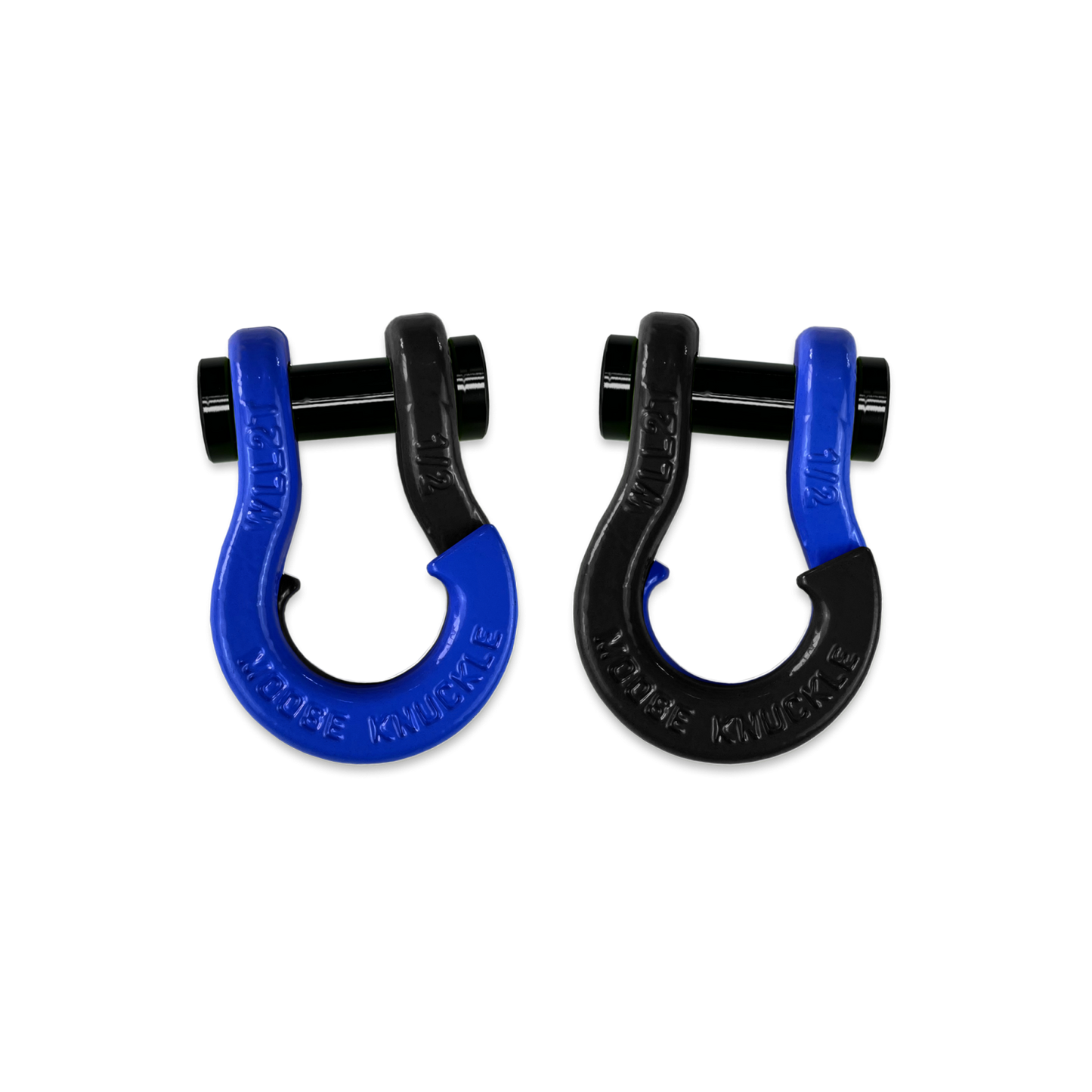 Jowl SxS Recovery Split Shackle 1/2 Blue Balls Moose Knuckle Offroad