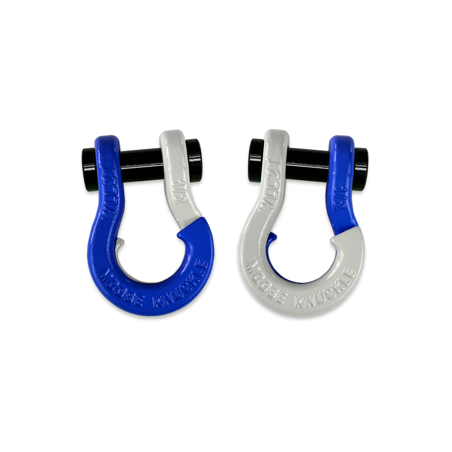 Jowl SxS Recovery Split Shackle 1/2 Blue Balls Moose Knuckle Offroad