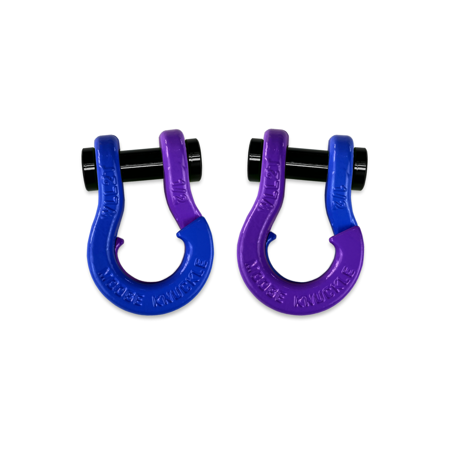 Jowl SxS Recovery Split Shackle 1/2 Blue Balls Moose Knuckle Offroad