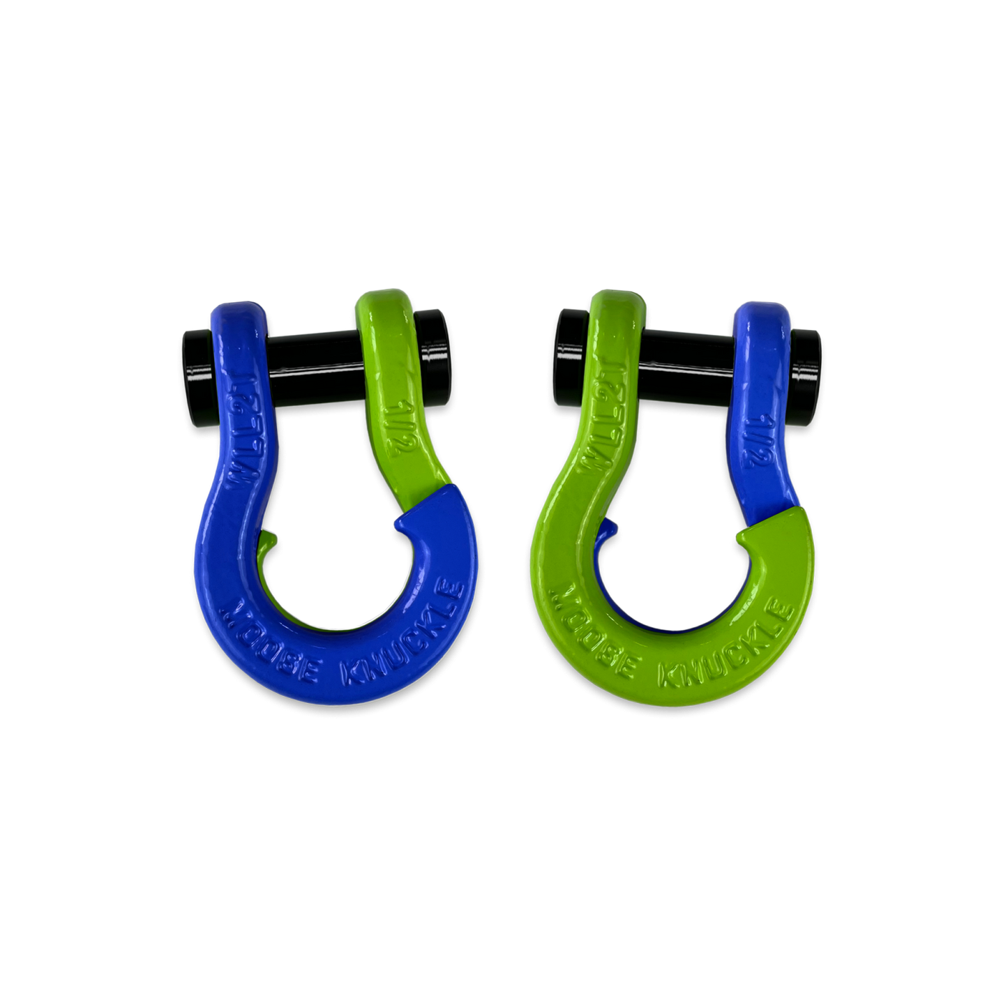 Jowl SxS Recovery Split Shackle 1/2 Blue Balls Moose Knuckle Offroad