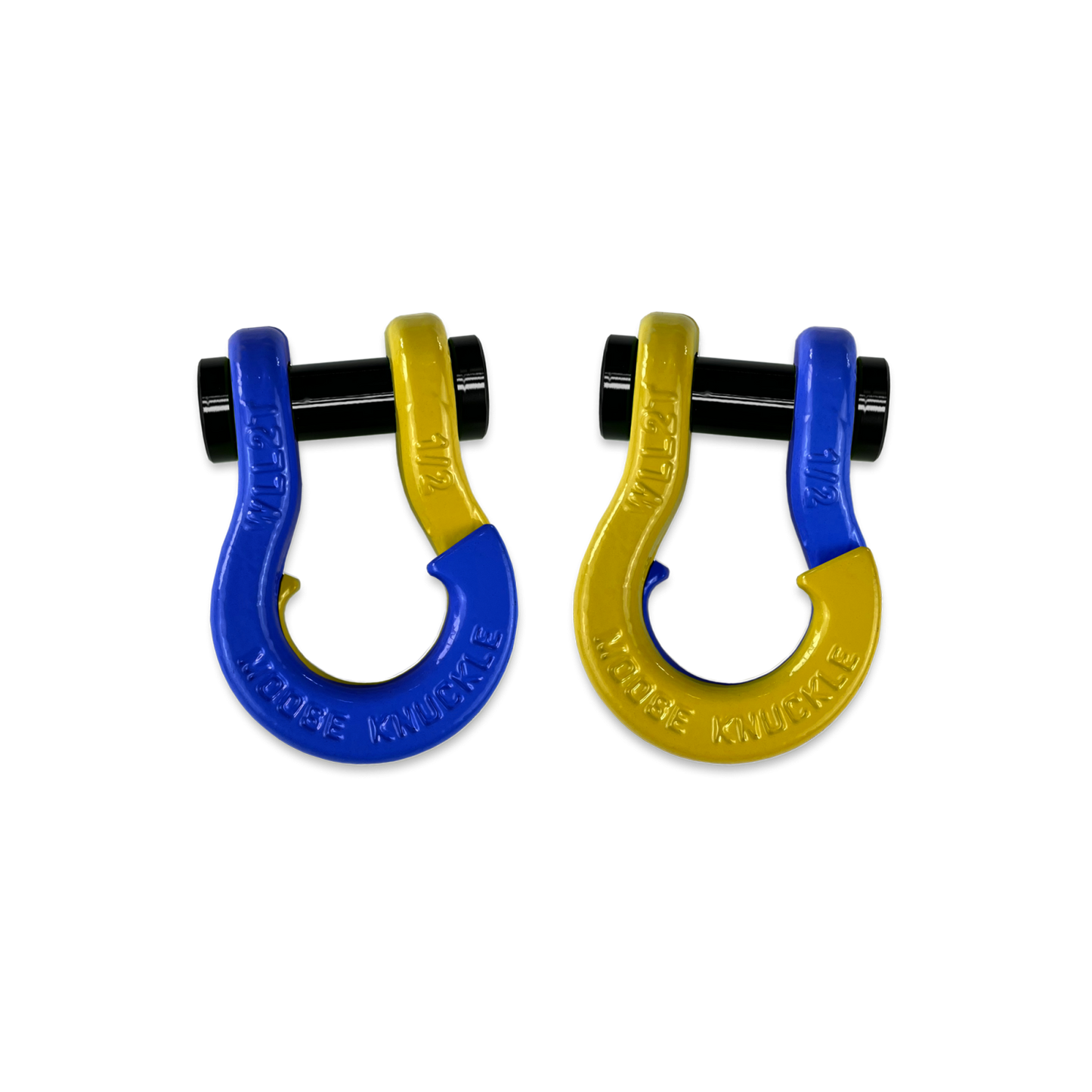 Jowl SxS Recovery Split Shackle 1/2 Blue Balls Moose Knuckle Offroad