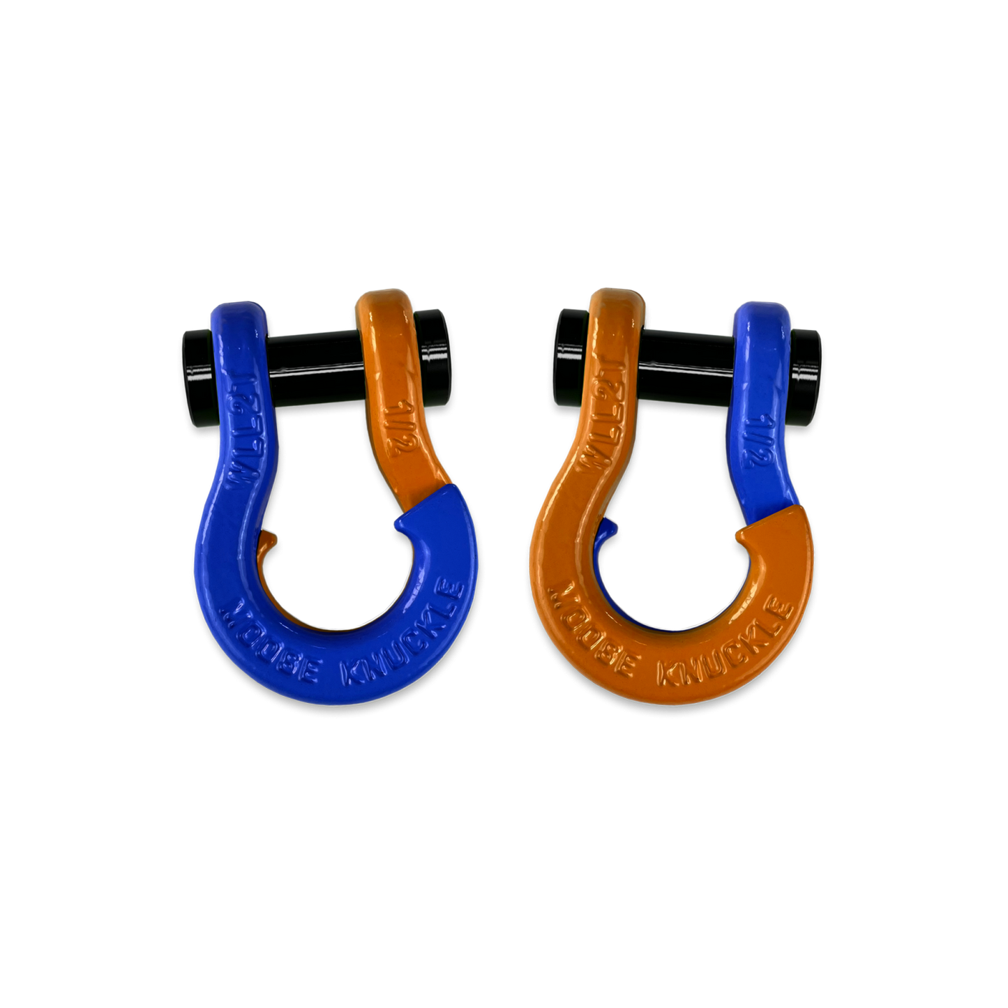 Jowl SxS Recovery Split Shackle 1/2 Blue Balls Moose Knuckle Offroad