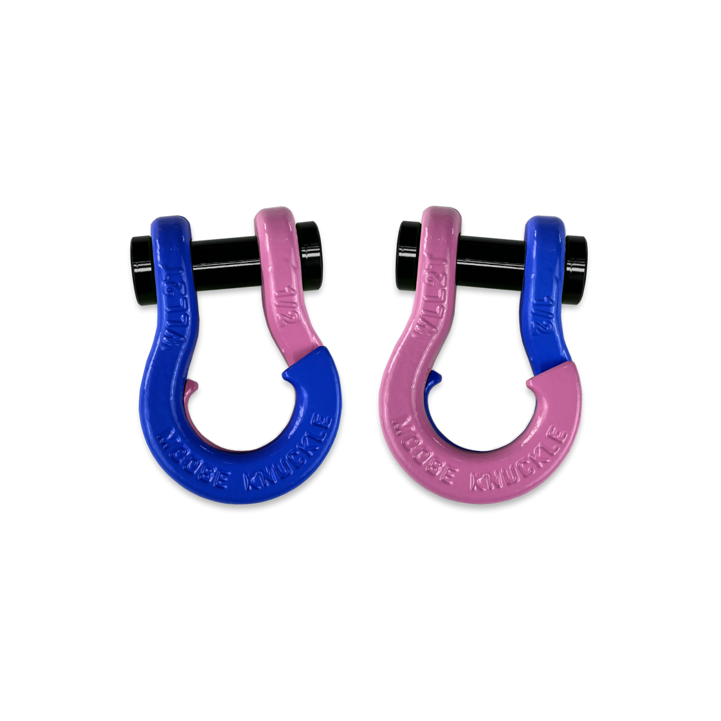 Jowl SxS Recovery Split Shackle 1/2 Blue Balls Moose Knuckle Offroad