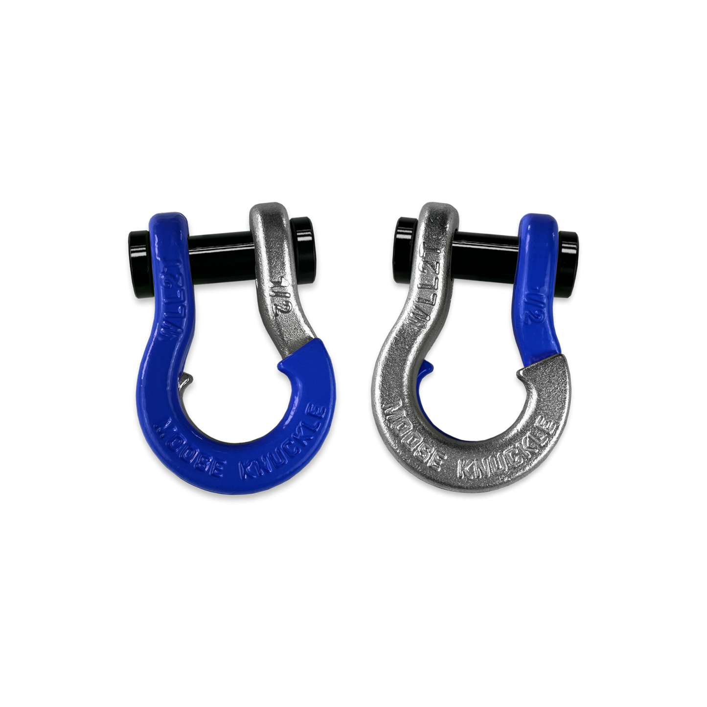 Jowl SxS Recovery Split Shackle 1/2 Blue Balls Moose Knuckle Offroad