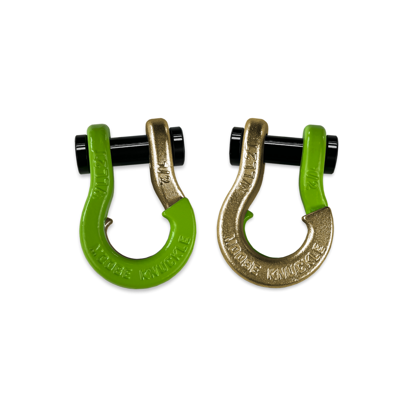 Jowl SxS Recovery Split Shackle 1/2 Sublime Green Moose Knuckle Offroad