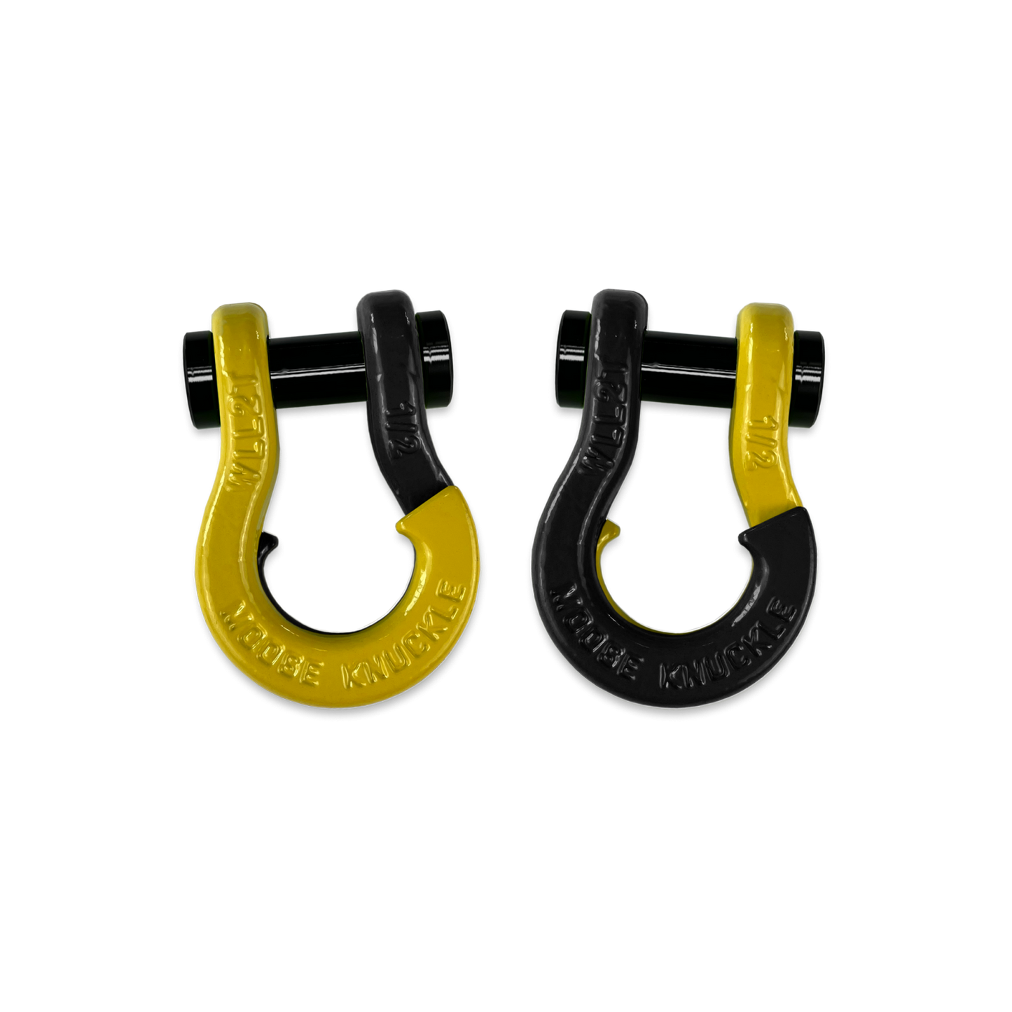 Jowl SxS Recovery Split Shackle 1/2 Detonator Yellow Moose Knuckle Offroad