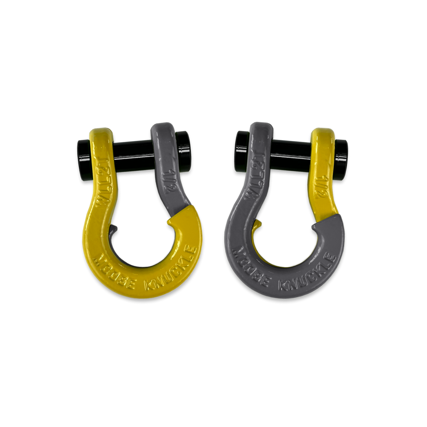 Jowl SxS Recovery Split Shackle 1/2 Detonator Yellow Moose Knuckle Offroad