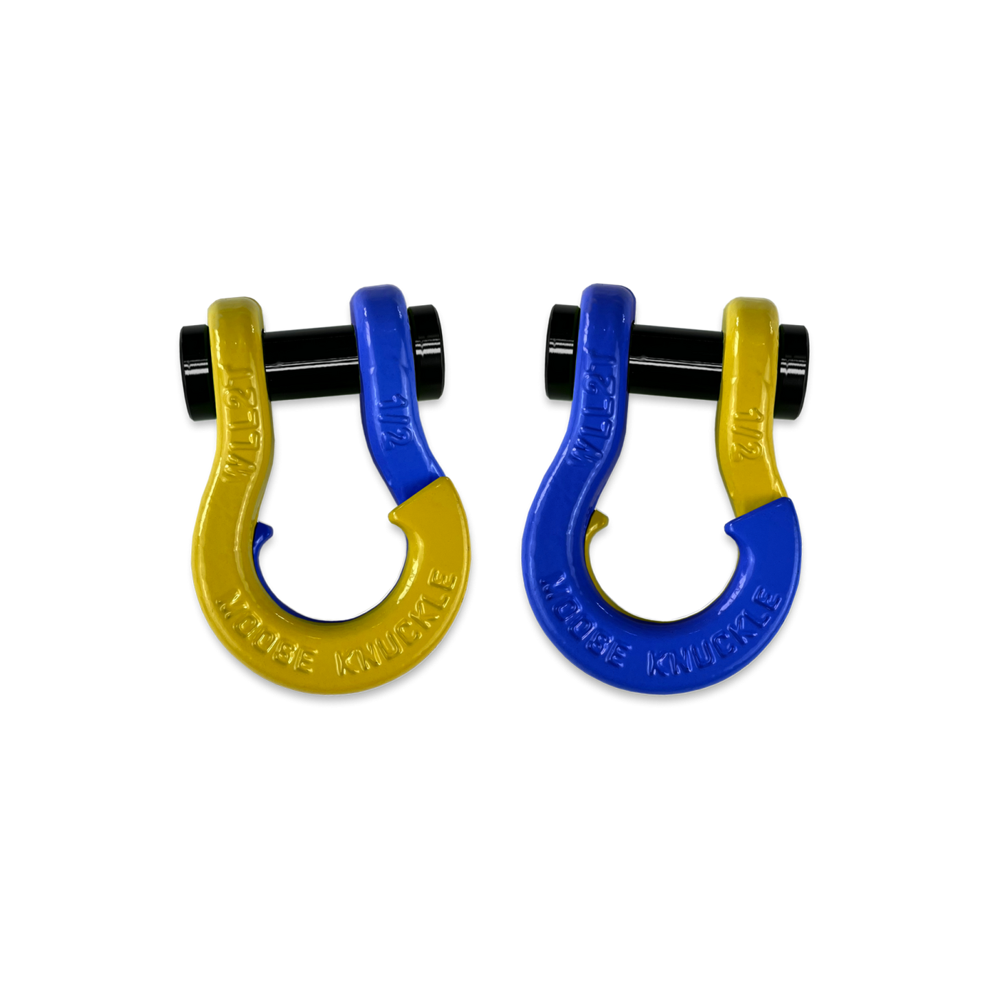 Jowl SxS Recovery Split Shackle 1/2 Detonator Yellow Moose Knuckle Offroad