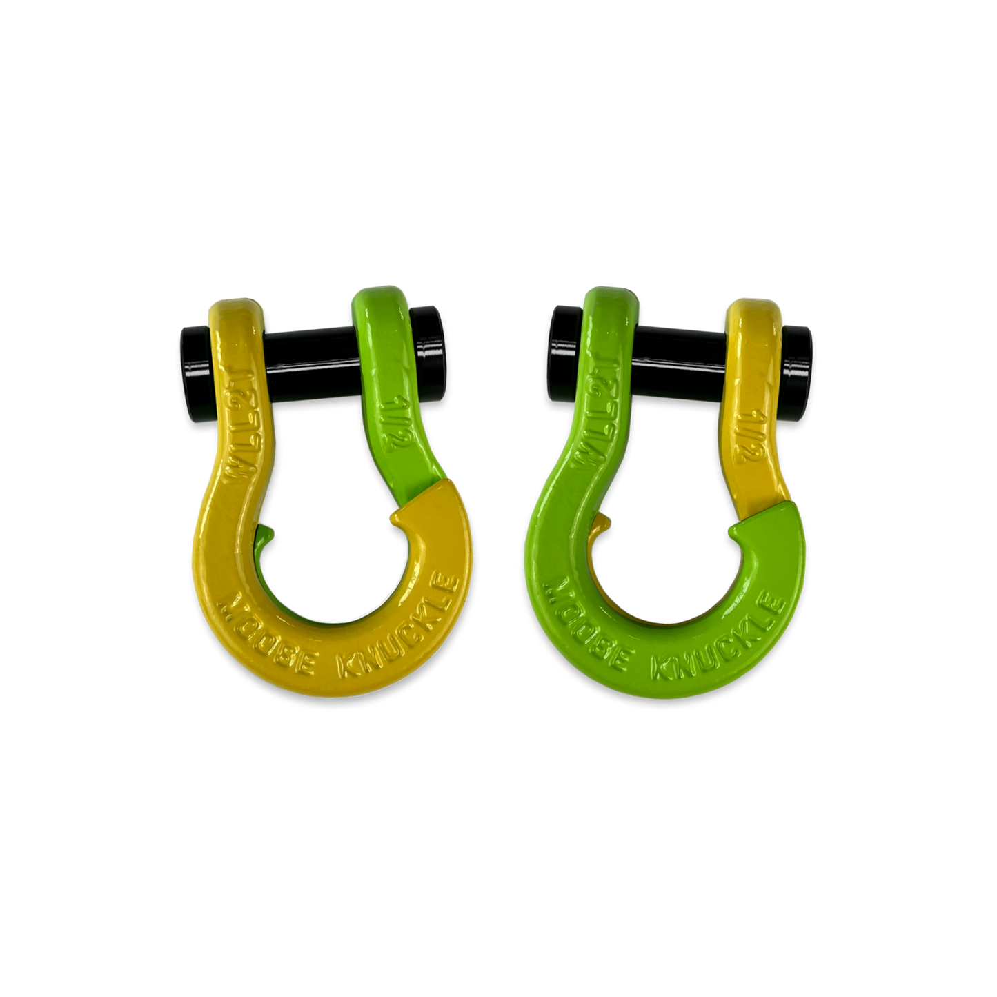 Jowl SxS Recovery Split Shackle 1/2 Detonator Yellow Moose Knuckle Offroad